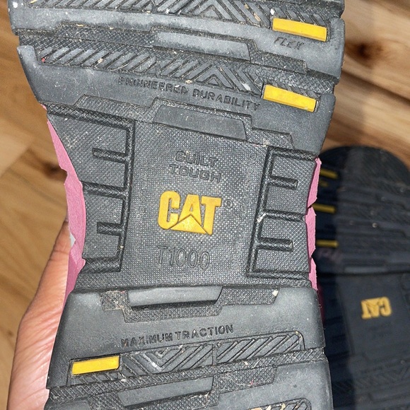 Caterpillar Womens connexion steel toe work shoes gray ergo slip resistant srx - Picture 8 of 12